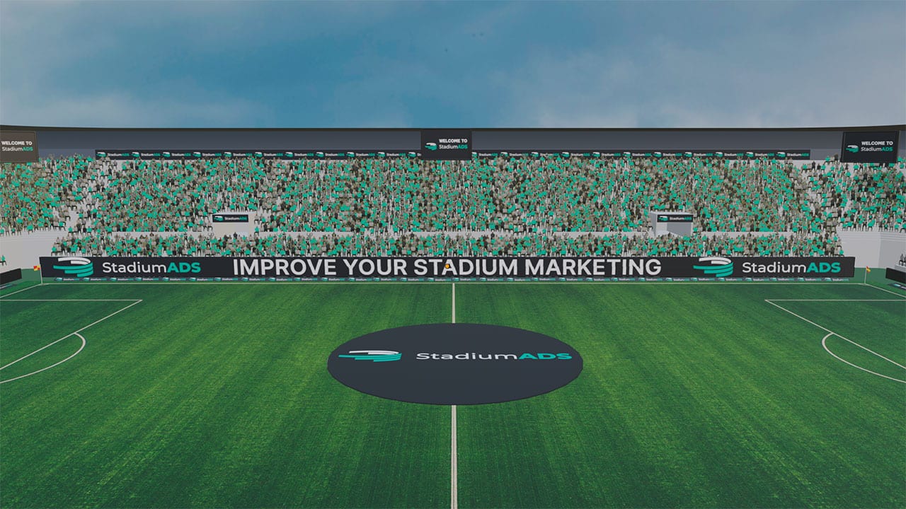 Image - StadiumADS - Stadium Marketing Tool for Sports Clubs - LED Powerpack in the small stadium