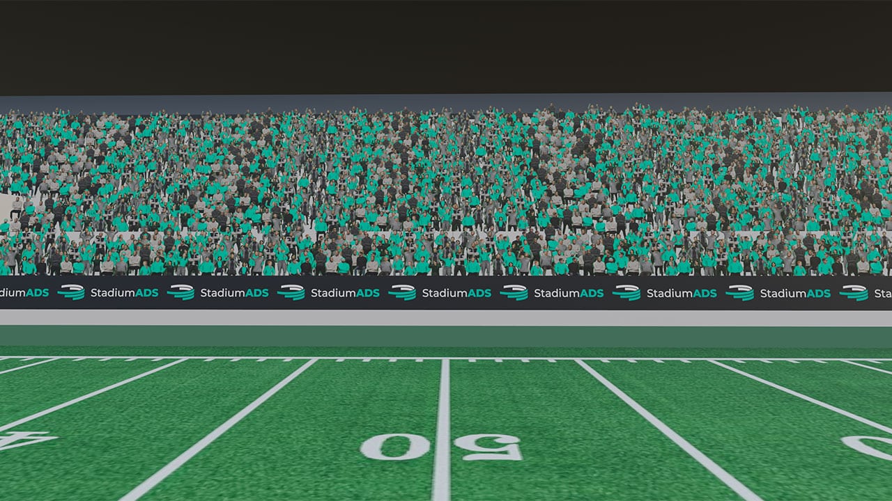 Image - StadiumADS - Stadium Marketing Tool - American Football - Ad Materials - Advertising Board